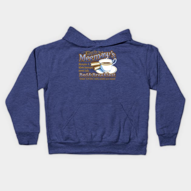 Meemaw's B&B Kids Hoodie by GradyGraphics